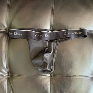 Mens Calvin Klein thong - size small